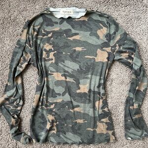 Haptics Movement Camouflage Long Sleeve Shirt
